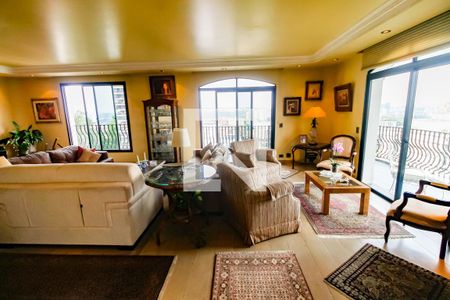 Sala 1 de apartamento para alugar com 3 quartos, 300m² em Jardim Parque Morumbi, São Paulo