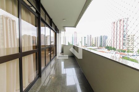 Varanda da Sala de apartamento para alugar com 2 quartos, 60m² em Jardim Anália Franco, São Paulo