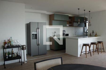 Sala e Cozinha de apartamento para alugar com 2 quartos, 96m² em Pinheiros, São Paulo