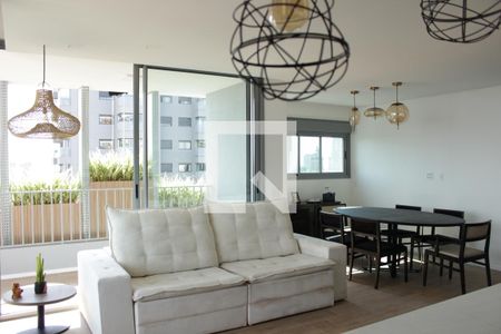 Sala de apartamento para alugar com 2 quartos, 96m² em Pinheiros, São Paulo