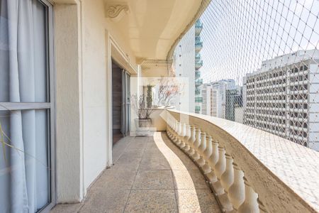 Varanda de apartamento para alugar com 4 quartos, 240m² em Paraíso, São Paulo