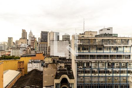 Vista da Sala de apartamento à venda com 1 quarto, 67m² em República, São Paulo