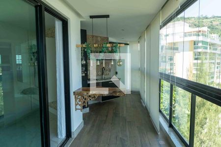 Varanda da Sala de apartamento à venda com 3 quartos, 190m² em Charitas, Niterói