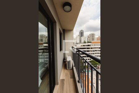 Varanda de kitnet/studio à venda com 1 quarto, 22m² em Perdizes, São Paulo