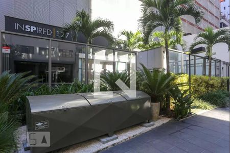 Studio à venda com 44m², 1 quarto e sem vagaFachada do Prédio