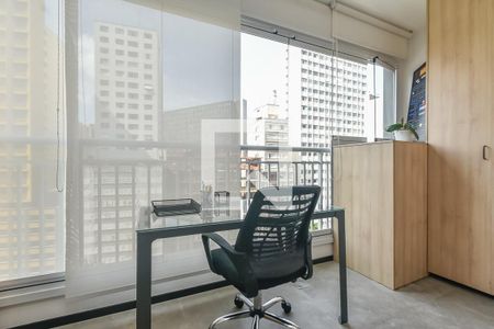 Varanda de kitnet/studio à venda com 1 quarto, 44m² em Centro Histórico de São Paulo, São Paulo