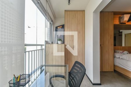 Varanda de kitnet/studio à venda com 1 quarto, 44m² em Centro Histórico de São Paulo, São Paulo