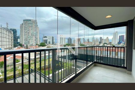 Varanda de apartamento para alugar com 1 quarto, 50m² em Pinheiros, São Paulo