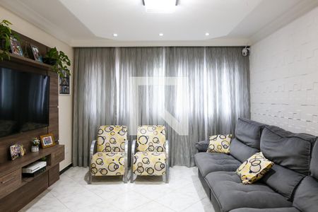 Sala de casa para alugar com 3 quartos, 148m² em Vila Alto de Santo Andre, Santo André