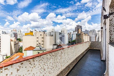 Varanda de apartamento para alugar com 2 quartos, 80m² em Vila Buarque, São Paulo