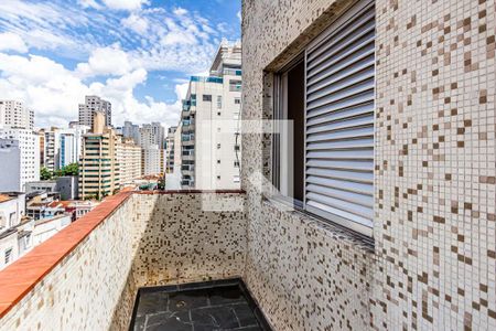 Varanda de apartamento para alugar com 2 quartos, 80m² em Vila Buarque, São Paulo