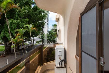 Sacada de apartamento para alugar com 4 quartos, 137m² em Jardim Praiano, Guarujá