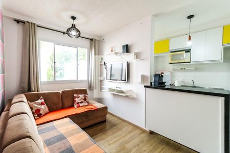 Sala de apartamento para alugar com 2 quartos, 47m² em Jardim Helga, São Paulo