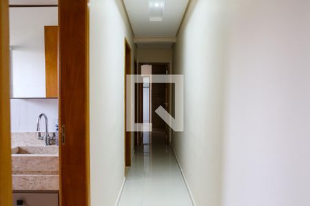Corredor de apartamento à venda com 3 quartos, 148m² em Campestre, Santo André