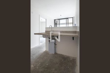 Sala/Cozinha de apartamento à venda com 1 quarto, 44m² em Paraíso, São Paulo