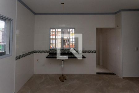 Sala e Cozinha de apartamento para alugar com 2 quartos, 50m² em Vila Santa Virginia, São Paulo