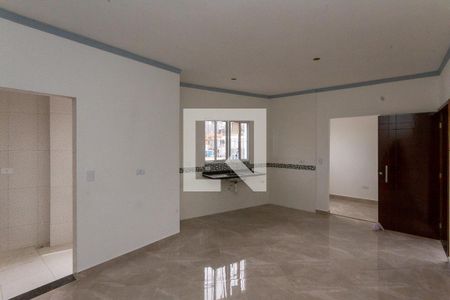 Sala e Cozinha de apartamento à venda com 2 quartos, 50m² em Vila Santa Virginia, São Paulo