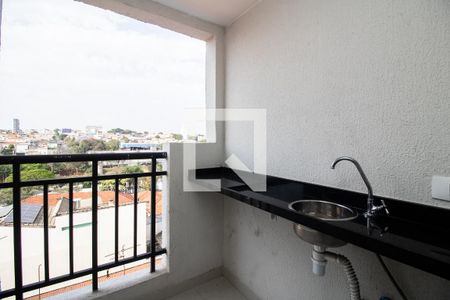 Varanda da Sala de apartamento à venda com 2 quartos, 40m² em Cidade Patriarca, São Paulo