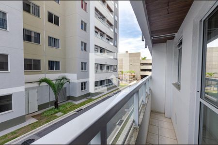Varanda da Sala de apartamento à venda com 3 quartos, 67m² em Maria Paula, Niterói