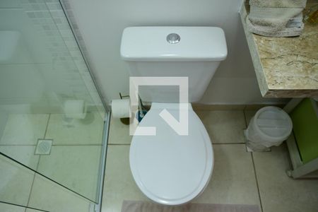 Casa de condomínio para alugar com 105m², 3 quartos e 2 vagasBanheiro 