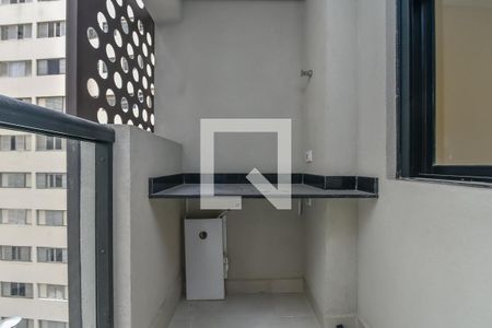 Varanda de apartamento para alugar com 2 quartos, 45m² em Bela Vista, São Paulo
