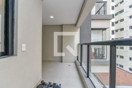 Varanda de apartamento para alugar com 2 quartos, 45m² em Bela Vista, São Paulo
