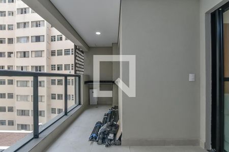 Varanda de apartamento para alugar com 2 quartos, 45m² em Bela Vista, São Paulo