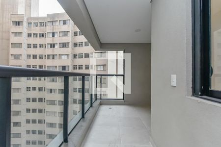 Varanda de apartamento para alugar com 2 quartos, 45m² em Bela Vista, São Paulo