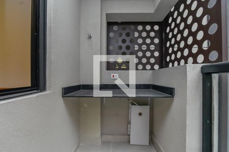 Varanda de apartamento para alugar com 2 quartos, 45m² em Bela Vista, São Paulo