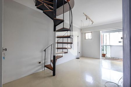 Sala 1 de apartamento para alugar com 2 quartos, 90m² em Pinheiros, São Paulo