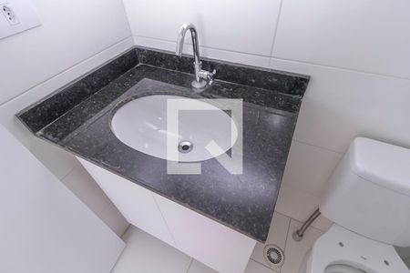 Banheiro da Suíte  de apartamento para alugar com 1 quarto, 32m² em Parque da Vila Prudente, São Paulo