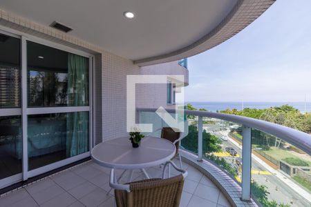 Varanda de apartamento à venda com 1 quarto, 48m² em Barra da Tijuca, Rio de Janeiro