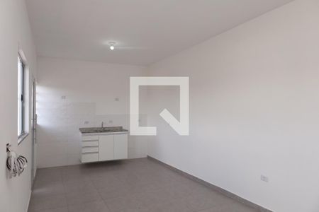 Sala e quarto de kitnet/studio para alugar com 1 quarto, 26m² em Parque Paulistano, São Paulo