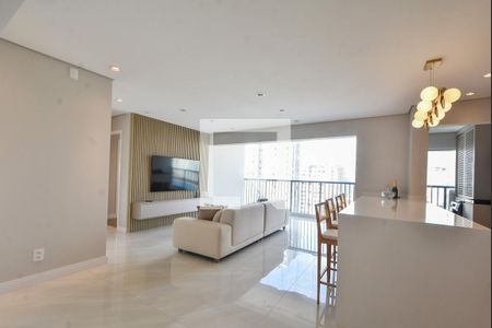 Sala de apartamento para alugar com 2 quartos, 77m² em Vila Cordeiro, São Paulo