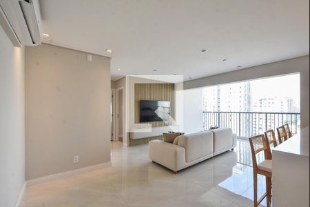 Sala de apartamento para alugar com 2 quartos, 77m² em Vila Cordeiro, São Paulo