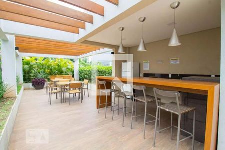 Apartamento à venda com 53m², 1 quarto e 1 vagaChurrasqueira