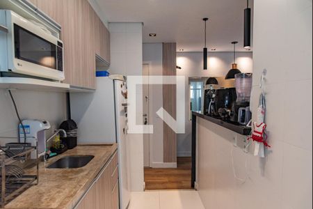 Apartamento à venda com 53m², 1 quarto e 1 vagaCozinha