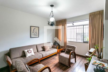 Sala de apartamento à venda com 4 quartos, 110m² em Grajaú, Belo Horizonte