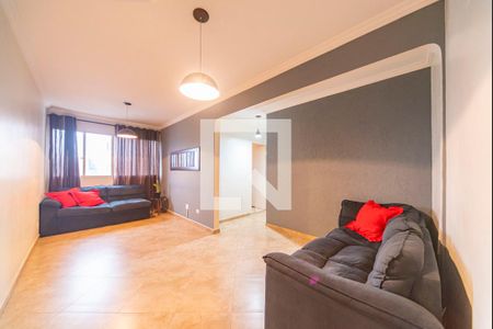 Sala de apartamento para alugar com 3 quartos, 69m² em Jardim Santo André, Santo André