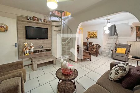 Sala dois ambientes de casa à venda com 3 quartos, 250m² em Vila Conceição, Porto Alegre