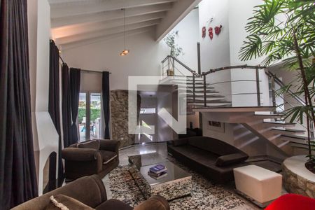 Sala de apartamento à venda com 4 quartos, 385m² em Residencial Cinco (alphaville), Santana de Parnaíba