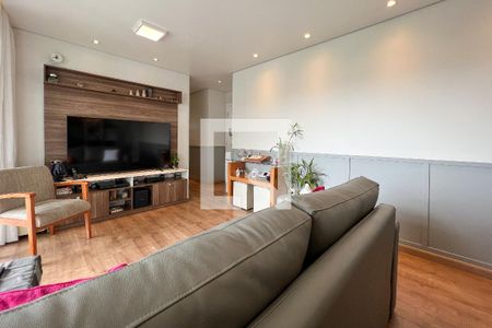 Sala de apartamento à venda com 3 quartos, 96m² em Vila Anastácio, São Paulo