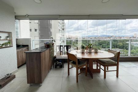 Varanda de apartamento à venda com 3 quartos, 96m² em Vila Anastácio, São Paulo
