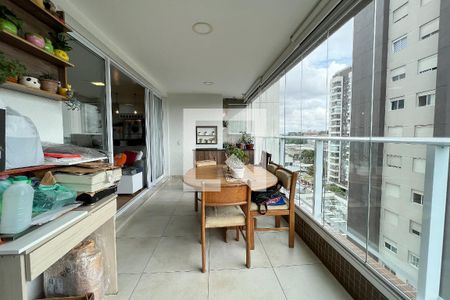 Varanda de apartamento à venda com 3 quartos, 96m² em Vila Anastácio, São Paulo