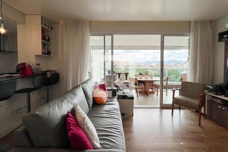 Sala de apartamento à venda com 3 quartos, 96m² em Vila Anastácio, São Paulo
