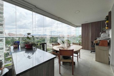 Varanda de apartamento à venda com 3 quartos, 96m² em Vila Anastácio, São Paulo