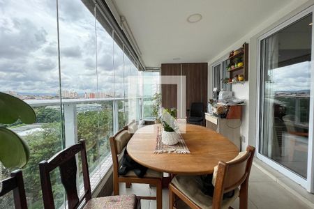 Varanda de apartamento à venda com 3 quartos, 96m² em Vila Anastácio, São Paulo