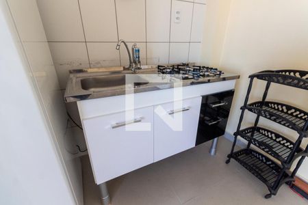 Studio para alugar com 25m², 1 quarto e sem vagaCozinha
