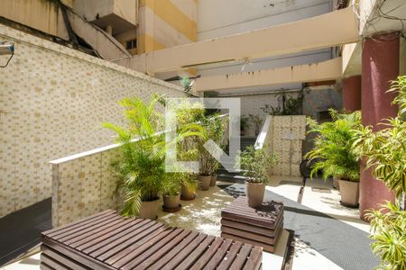 Área comum de kitnet/studio para alugar com 1 quarto, 21m² em Catete, Rio de Janeiro