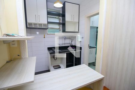 Cozinha - Armários de kitnet/studio para alugar com 1 quarto, 21m² em Catete, Rio de Janeiro